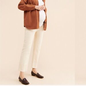 DL1961 Soft Cream Straight Leg Pants